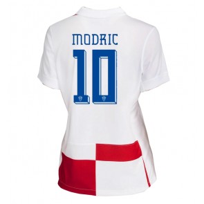 Hrvatska Luka Modric #10 Domaci Dres za Ženska EP 2024 Kratak Rukavima